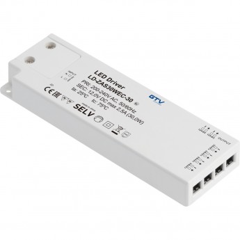 Блок питания GTV SLIM EASY CLICK 30W LD-ZAS30WEC-30 Блок питания GTV SLIM EASY CLICK 30W LD-ZAS30WEC-30