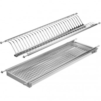 Двухуровневая регулируемая сушка с телескопическим креплением, цвет инокс GTV OC-A0180-06 Двухуровневая регулируемая сушка с телескопическим креплением, цвет инокс GTV OC-A0180-06