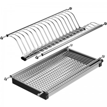 Двухуровневая регулируемая сушка с телескопическим креплением, цвет инокс GTV OC-A0190-06 Двухуровневая регулируемая сушка с телескопическим креплением, цвет инокс GTV OC-A0190-06