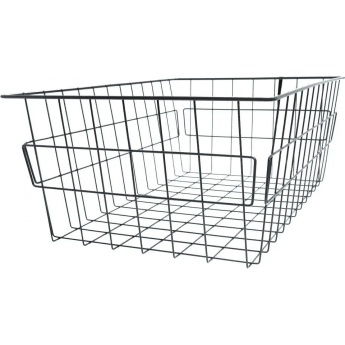 Корзина выдвижная GTV 40IV (355х485х200), в модуль 400 мм, антрацит, без направляющих