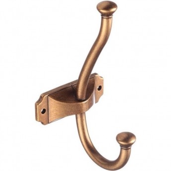 Крючок мебельный GTV WZ-CRAFT-04 CRAFT, старое золото (комплект 2 шт) Крючок мебельный GTV WZ-CRAFT-04 CRAFT, старое золото (комплект 2 шт)
