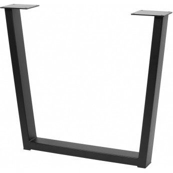 Нога-опора для стеллажа INDUSTRIA, трапеция, черная GTV NM-INDUSTRIA-T40-720X820-