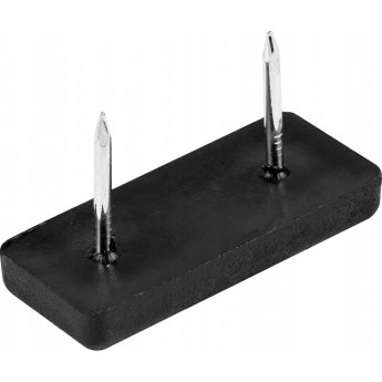 Ножка двойная с гвоздем, черная GTV BP-SLZIGW-21 Ножка двойная с гвоздем, черная GTV BP-SLZIGW-21