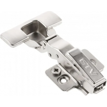 Петля GTV SILENTO PRO накладная самозакрывающаяся без еврошурупа, с 3D регулировкой, H-0, CLIPON Петля GTV SILENTO PRO накладная самозакрывающаяся без еврошурупа, с 3D регулировкой, H-0, CLIPON