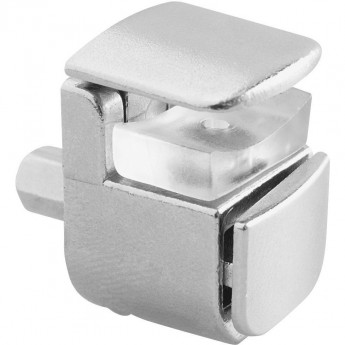 Полкодержатель для стеклянных полок E410, цвет хром GTV PP-GL-E410-01 Полкодержатель для стеклянных полок E410, цвет хром GTV PP-GL-E410-01