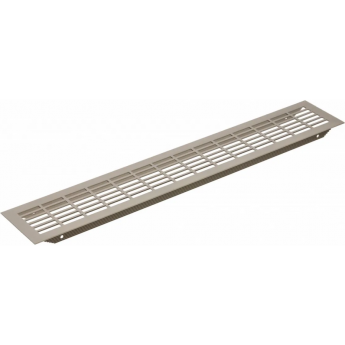 Решетка вентиляционная GTV 480х80 мм, светлый антрацит Решетка вентиляционная GTV 480х80 мм, светлый антрацит