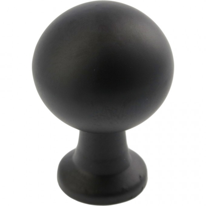 Ручка NORD кнопка, черный матовый GTV GZ-NORD-1-20M Ручка NORD кнопка, черный матовый GTV GZ-NORD-1-20M