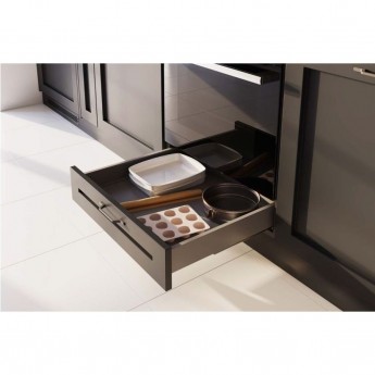 Выдвижной ящик GTV AXIS PRO L-500 PB-AXISPRO-P2O-KPL69-500-60 под духовку антрацит Выдвижной ящик GTV AXIS PRO L-500 PB-AXISPRO-P2O-KPL69-500-60 под духовку антрацит