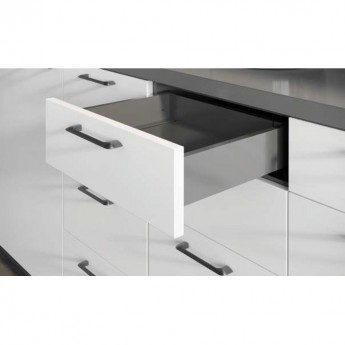 Выдвижной ящик GTV AXIS PRO L500 PB-AXISPRO-KPL500A низкий антрацит Выдвижной ящик GTV AXIS PRO L500 PB-AXISPRO-KPL500A низкий антрацит