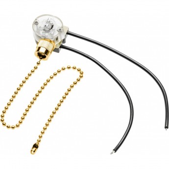 Выключатель цепочка, 750W, цвет золото GTV AE-WLLAN1-90 Выключатель цепочка, 750W, цвет золото GTV AE-WLLAN1-90