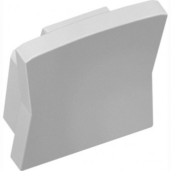 Заглушка GTV PA-ZASGLAXMNKW-00 для профиля GLAX MINI накладного высокого, цвет серебристый 10 шт