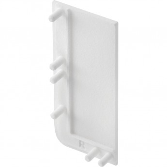 Заглушка закрытая правая для L-профиля VELLO GTV PA-ZASVELLO-LPP-10 белая